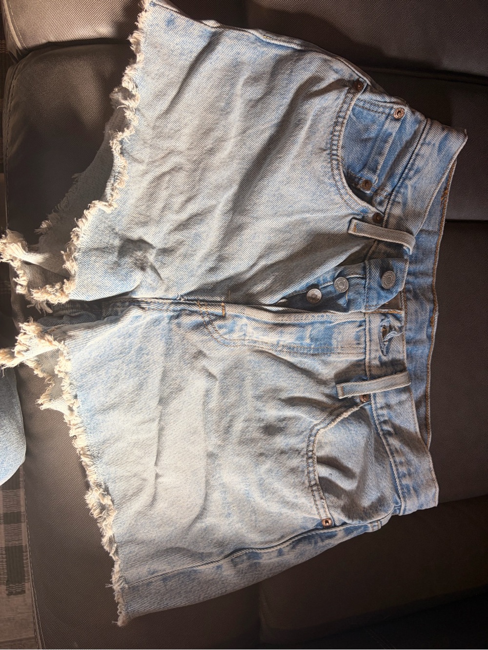 Levi's Women's 501 Original High-Rise Denim Shorts